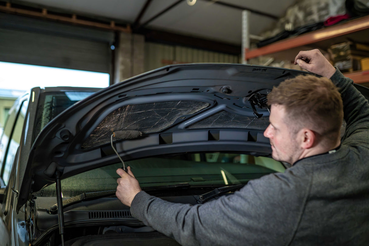 Vibrasorb Under Bonnet Material