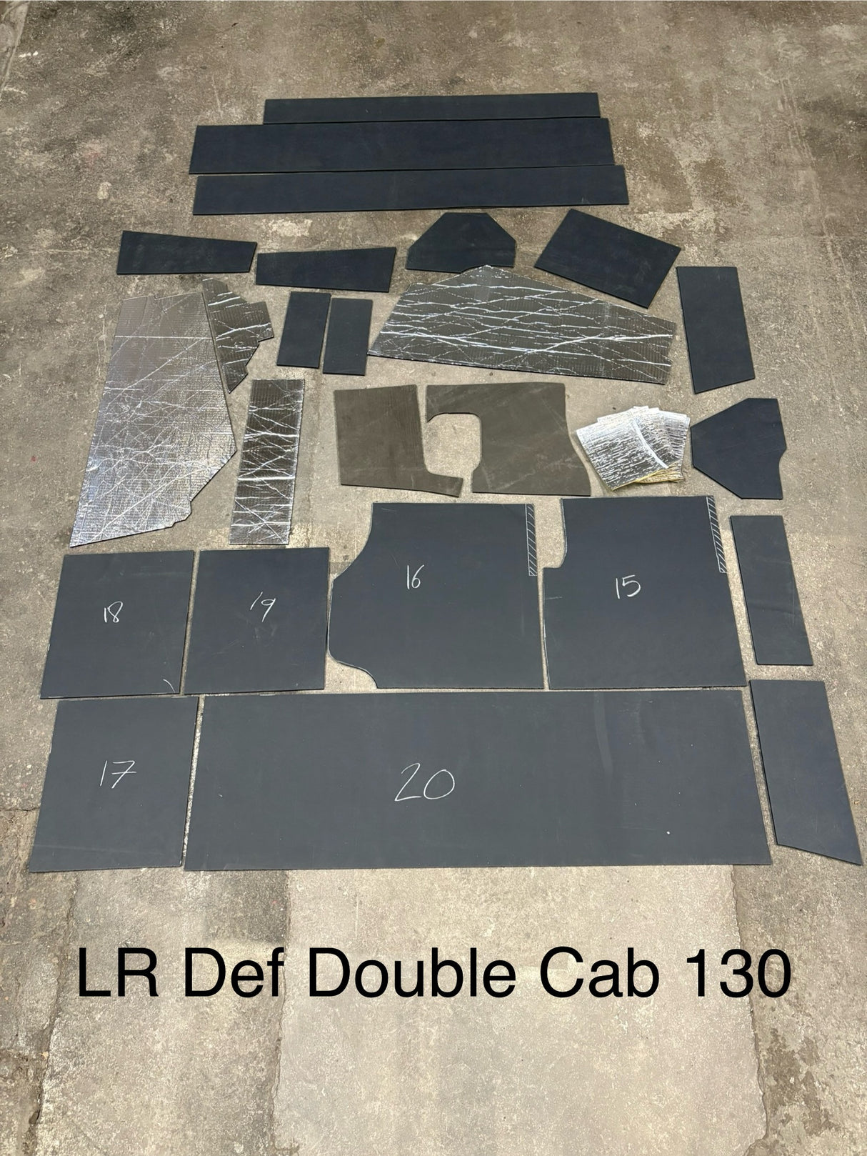 Land Rover Defender - Double Cab Soundproofing Kits