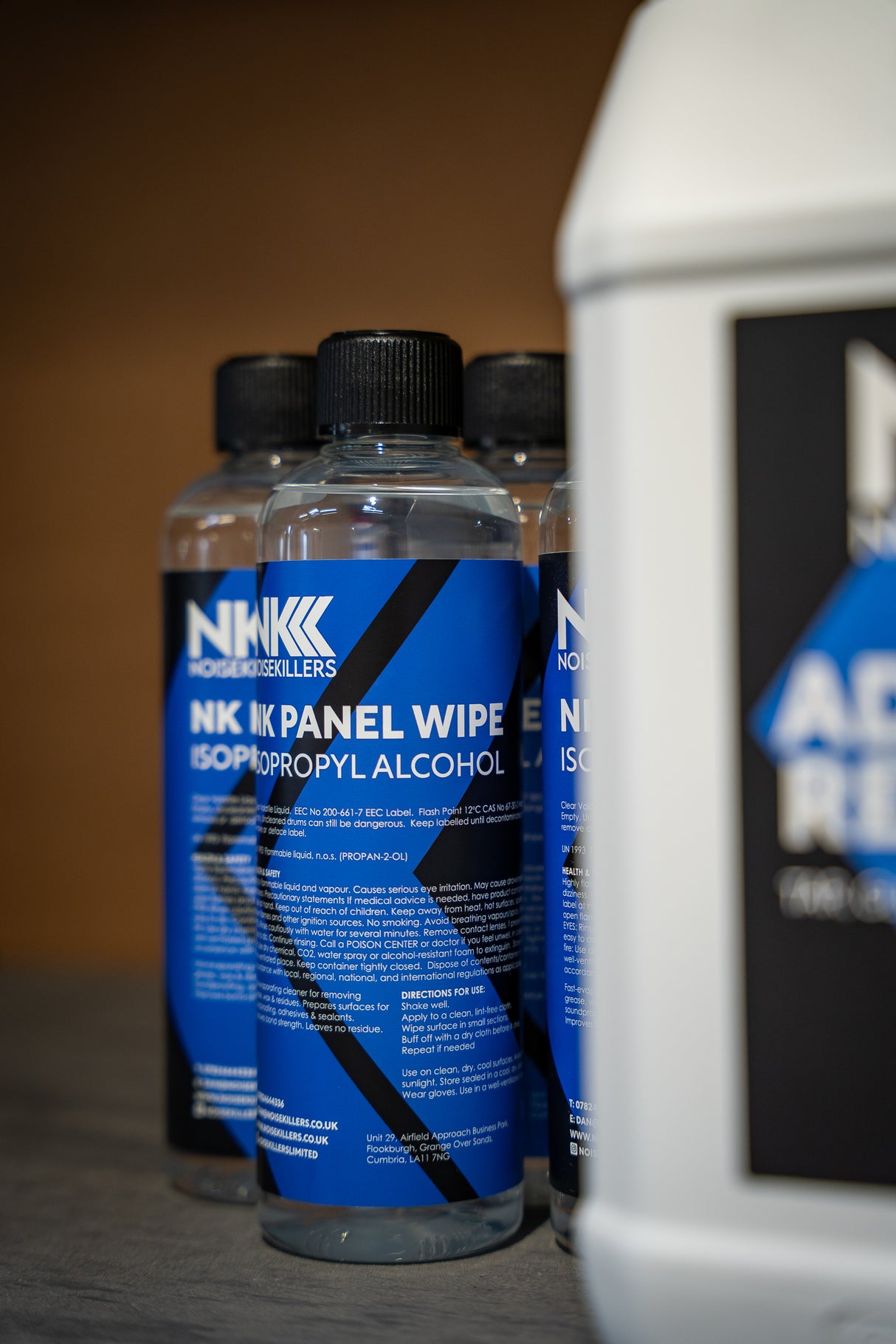 NK Adhesive Remover & NK Panel Wipe Package
