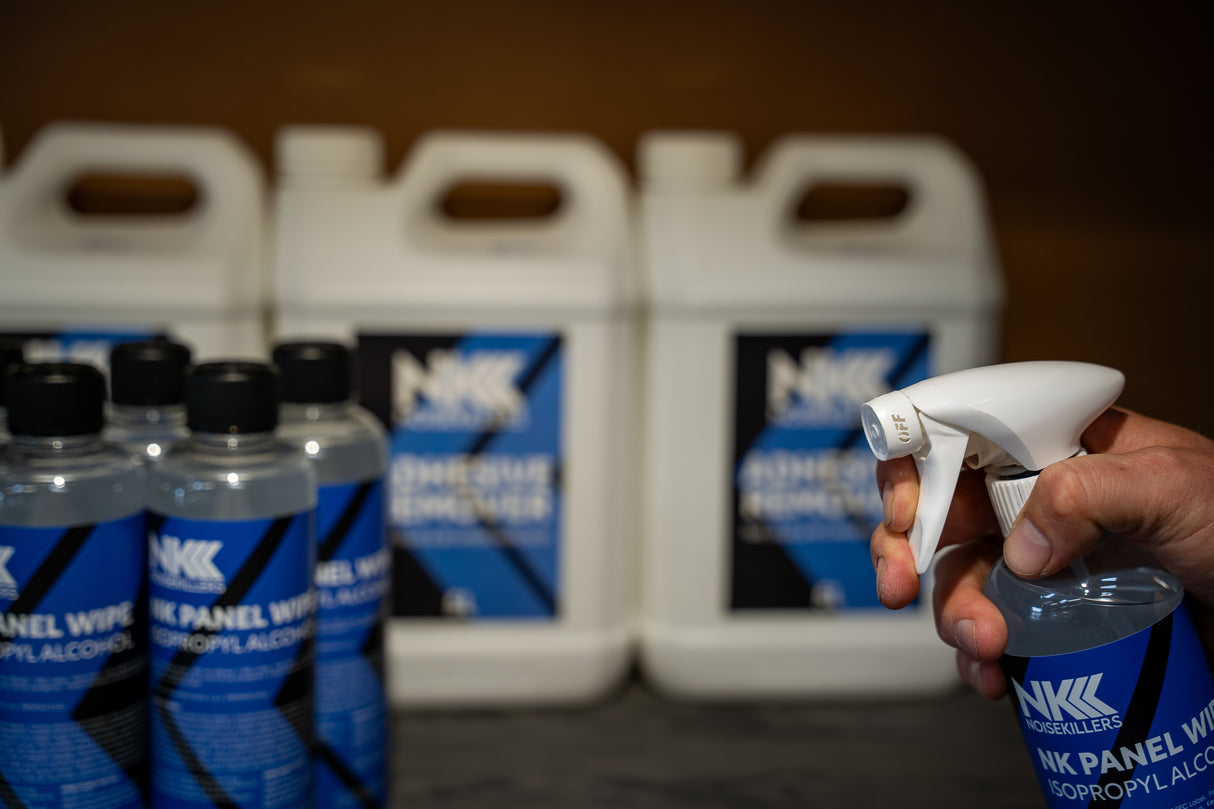 NK Adhesive Remover & NK Panel Wipe Package