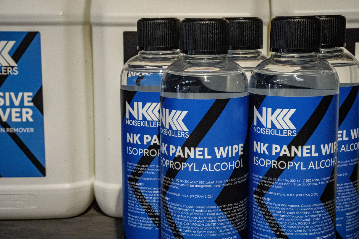 NK Adhesive Remover & NK Panel Wipe Package