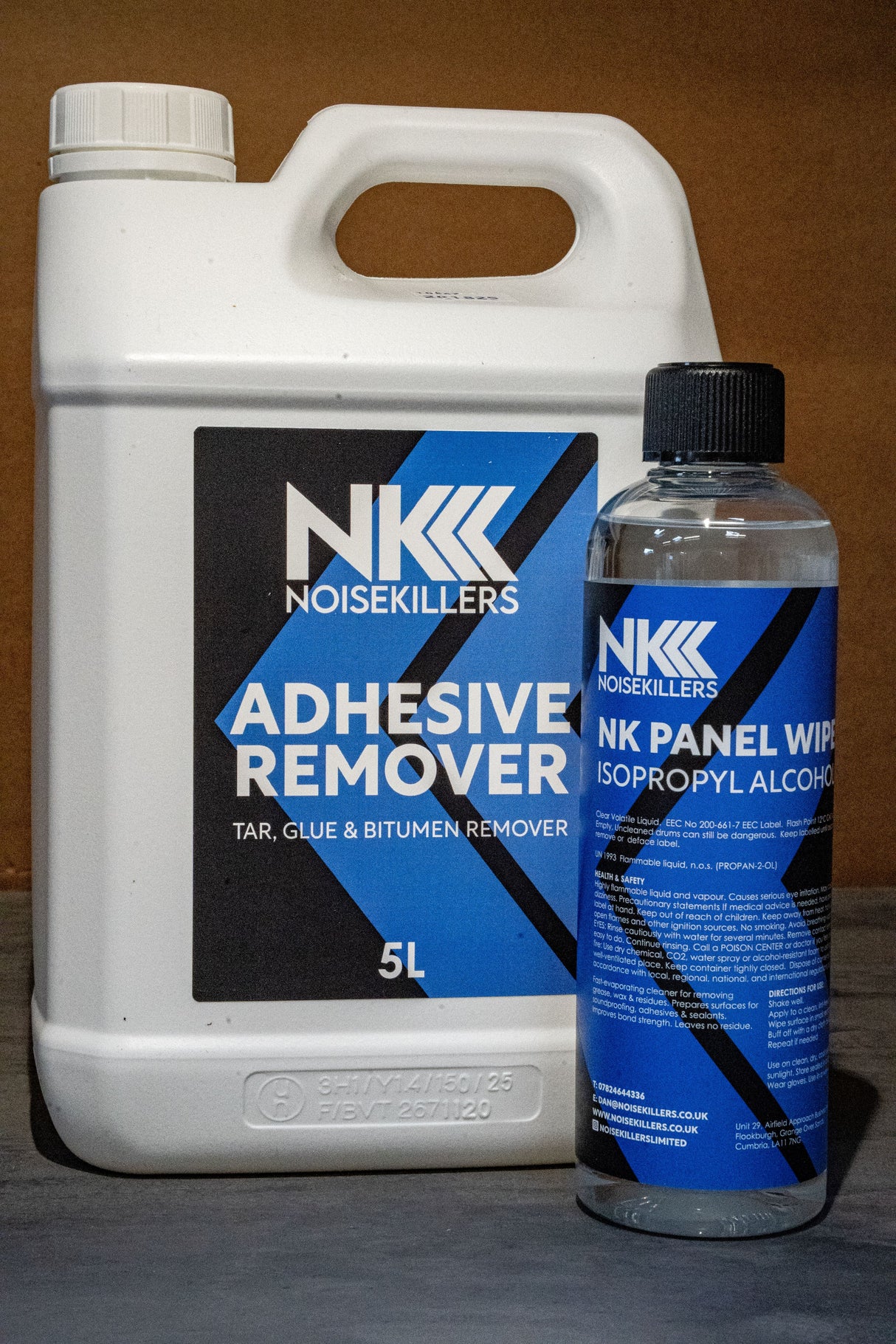 NK Adhesive Remover & NK Panel Wipe Package