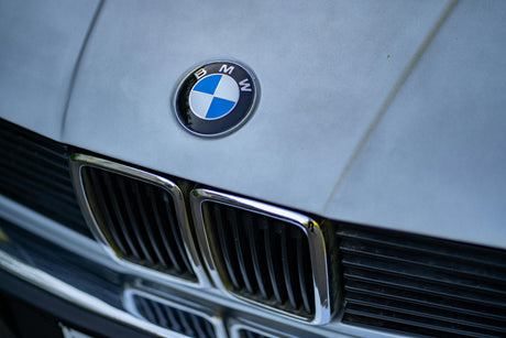 BMW logo for soundproofing kits that we offer for BMW's.