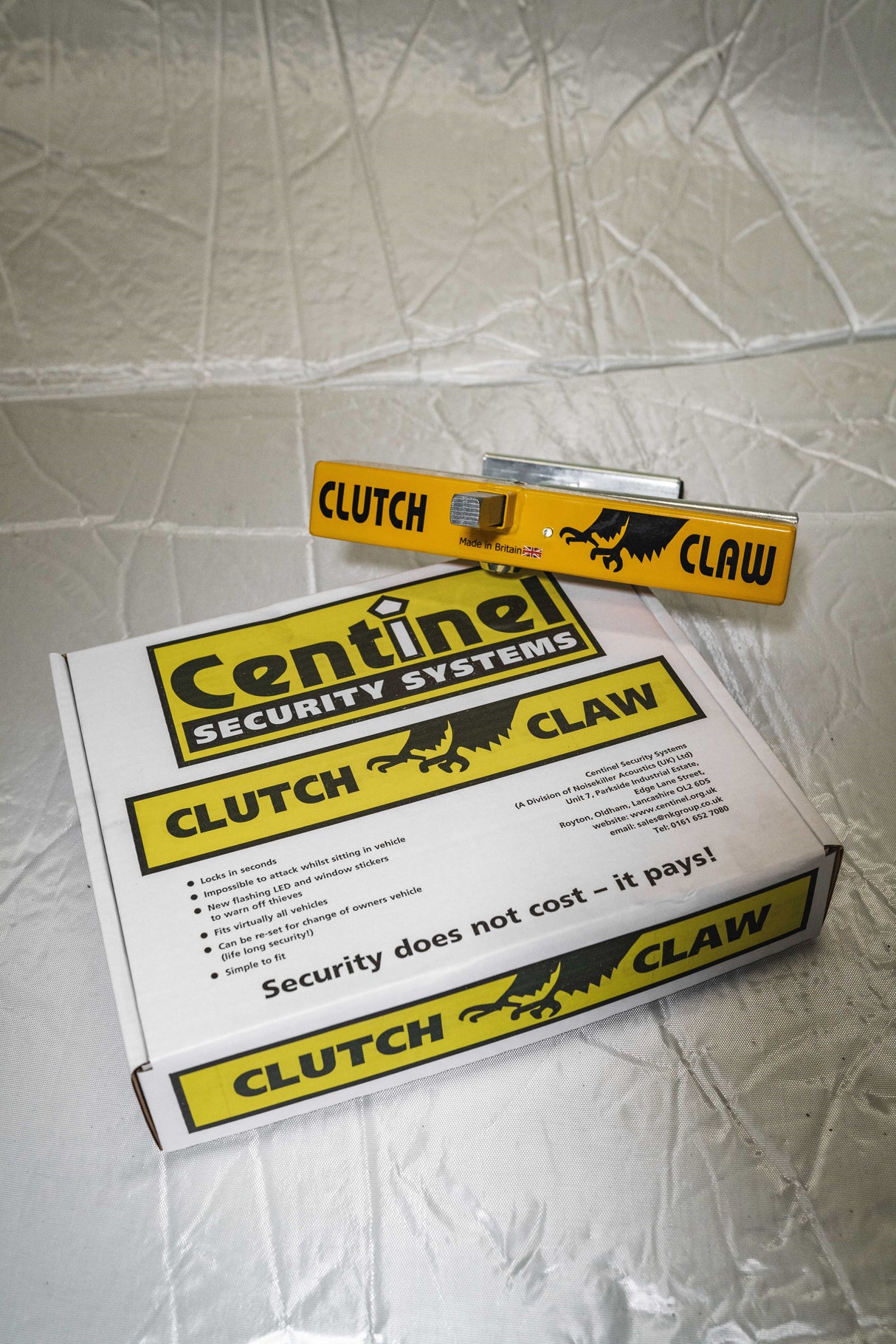 Centinel Clutch Claw Security Device