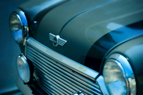 Mini bonnet and logo